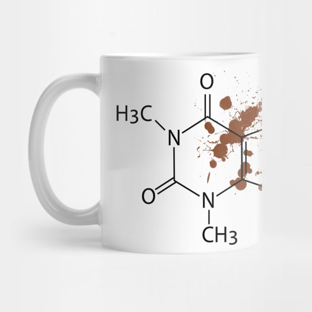 Caffeine Molecule by Ali Kalkanlı